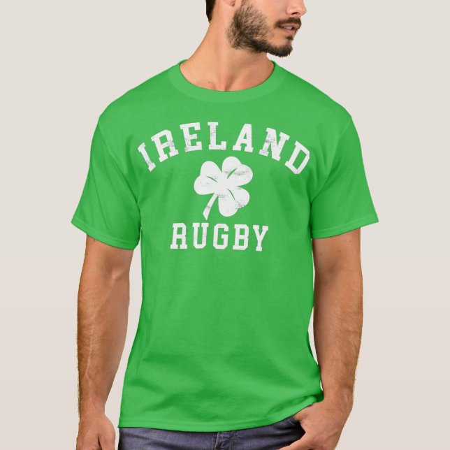Camiseta IRLANDA    RUGBYIrish Shamrock Rugby (Frente)