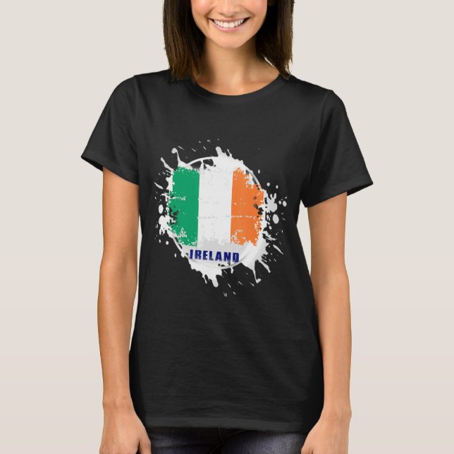 Camiseta Irlanda - Splash (Frente)