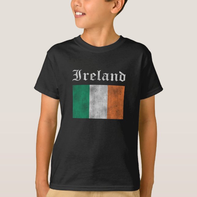 Camiseta Irlanda - Vintage (Frente)