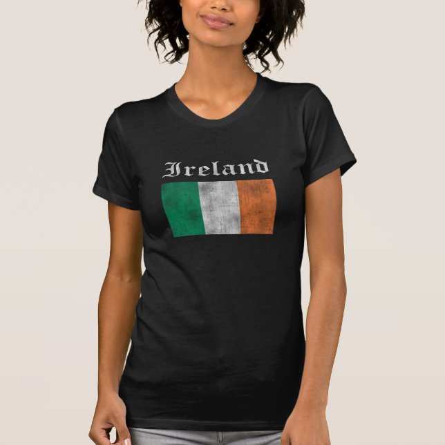 Camiseta Irlanda - Vintage (Frente)