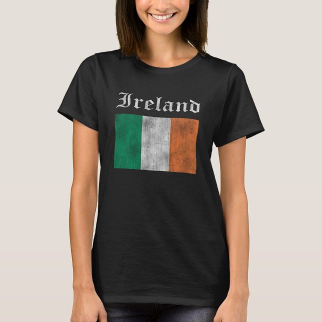 Camiseta Irlanda - Vintage (Frente)