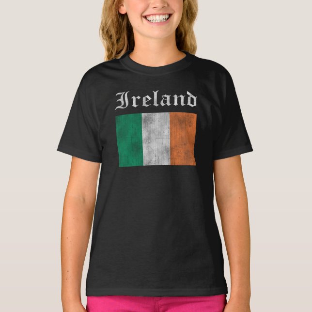 Camiseta Irlanda - Vintage (Frente)