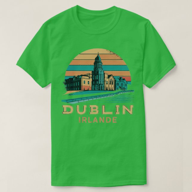 Camiseta irlande dublin (Frente do Design)