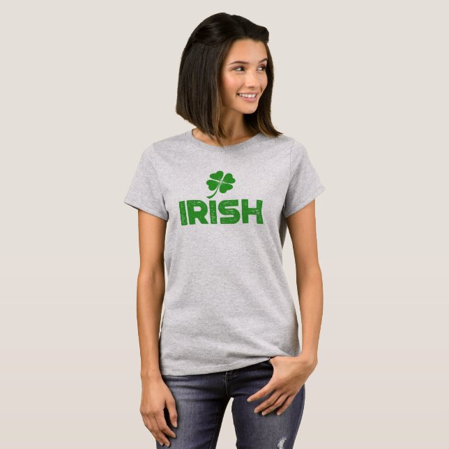 Camiseta Irlandês. (Frente Completa)