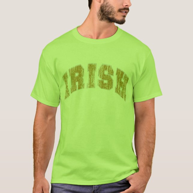 Camiseta Irlandês afligido (Frente)