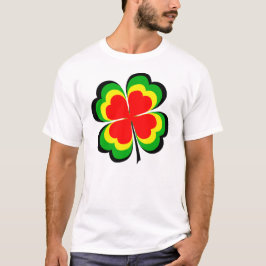 Camiseta Irlandês afortunado Rasta