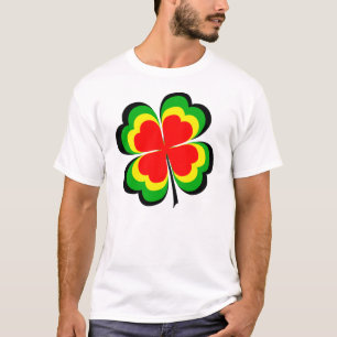Camiseta Irlandês afortunado Rasta