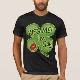 Camiseta Irlandês beije-me que eu sou alegre