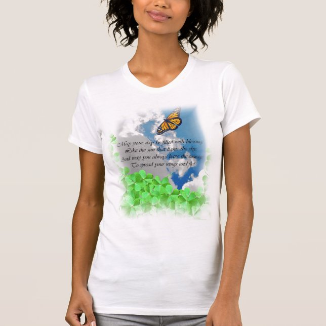 Camiseta Irlandês - Benção ao T-Shirt (Frente)