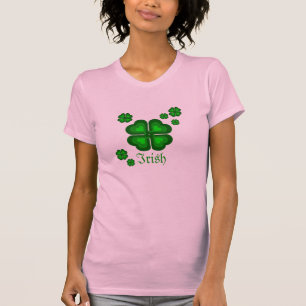 Camiseta Irlandês, céltico no rosa