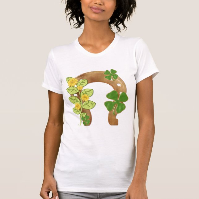 Camiseta Irlandês Charm Whimsical 2 Sided ADULT (Frente)
