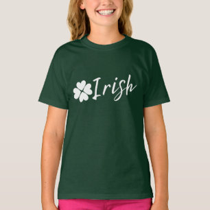 Camiseta Irlandês com Shamrock - Rua. Patrick Day T-Shirt