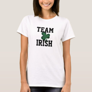 Camiseta Irlandês da equipe/luta qualquer um T das citaç