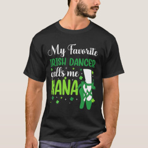 Camiseta Irlandês Dança Meu Dançarino Irlandês Favorito Me