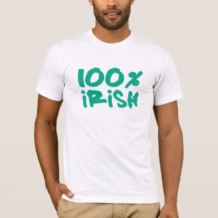 Camiseta Irlandês de 100%