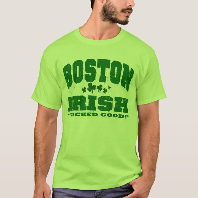 CAMISETA IRLANDÊS DE BOSTON (Frente)
