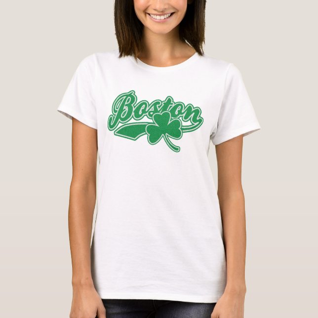 Camiseta Irlandês de Boston (Frente)