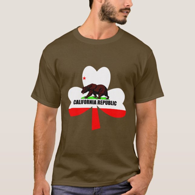 Camiseta Irlandês de Califórnia (Frente)