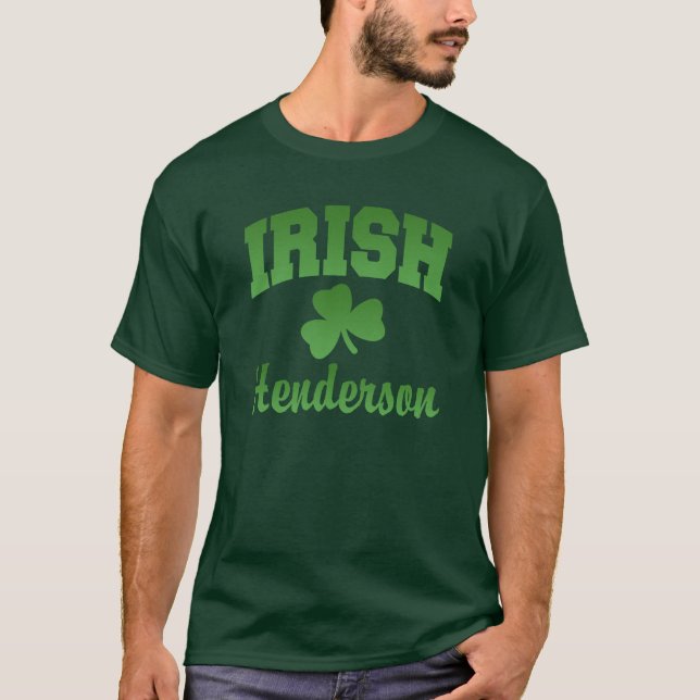Camiseta Irlandês de Henderson (Frente)