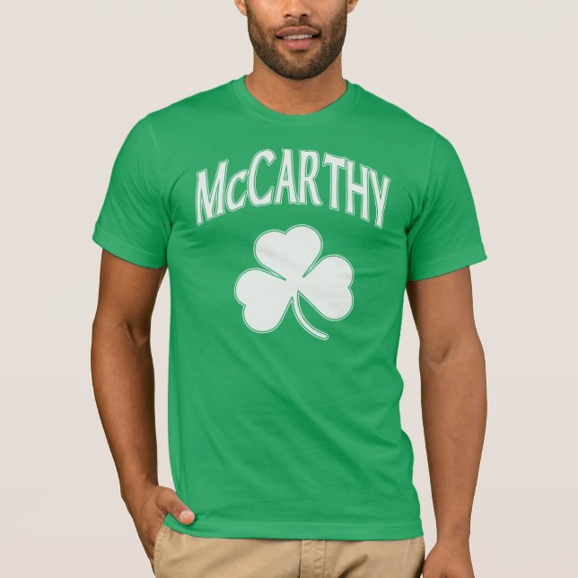 Camiseta Irlandês de McCarthy (Frente)