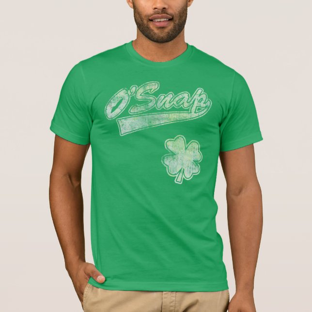 Camiseta Irlandês de O'Snap (Frente)