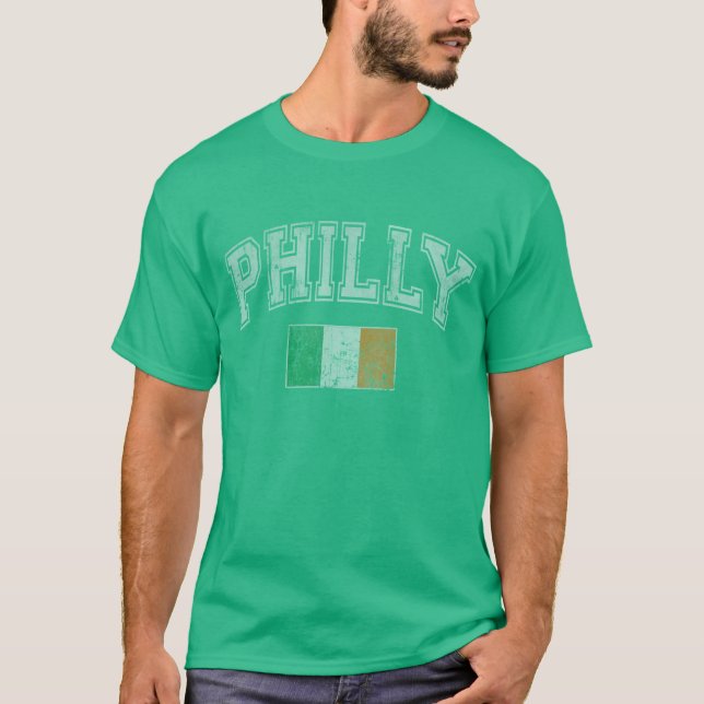 Camiseta Irlandês de Philadelphfia (Frente)