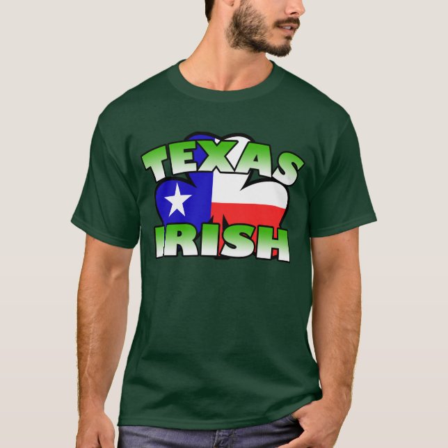 Camiseta Irlandês de Texas (Frente)