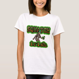 Camiseta irlandês do squatch