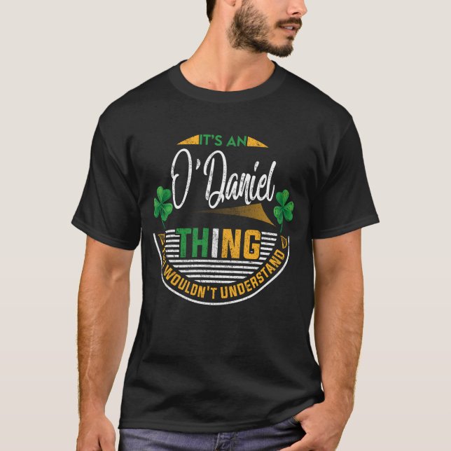 Camiseta Irlandês - É uma Coisa do O'Daniel (Frente)