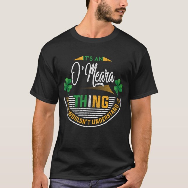 Camiseta Irlandês - É uma Coisa O'Meara (Frente)