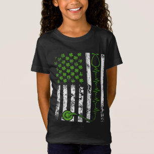 Camiseta Irlandês Enfermeiro Dia de São Patrício Enfermeiro