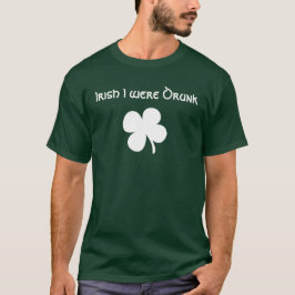 Camiseta Irlandês I was Bebado Shirt (Dark)