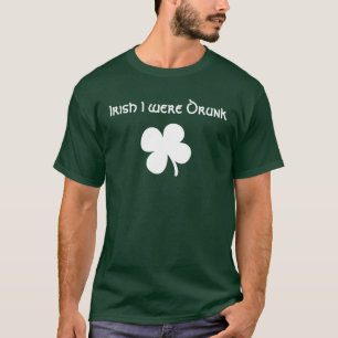 Camiseta Irlandês I was Bebado Shirt (Dark)