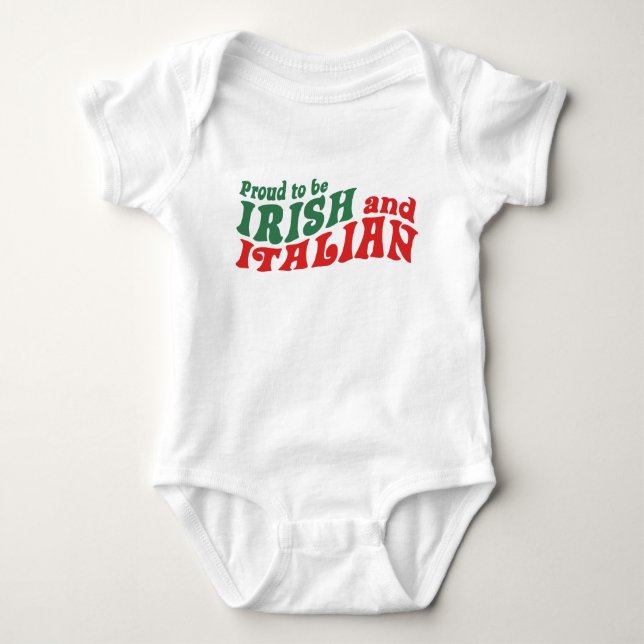 Camiseta Irlandês italiano (Frente)