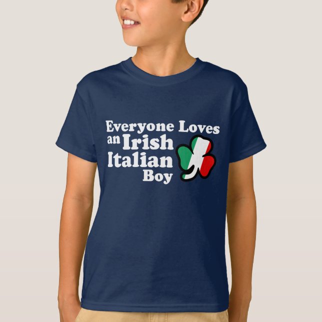Camiseta Irlandês - italiano (Frente)