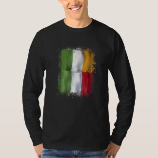 Camiseta Irlandês Italiano Love Ireland E Itália