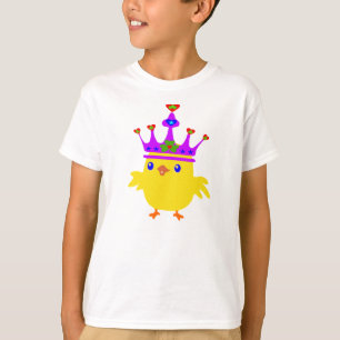 Camiseta ♫ ♥ Irlandês King Chicken Kids's Retro Ringer T-Sh