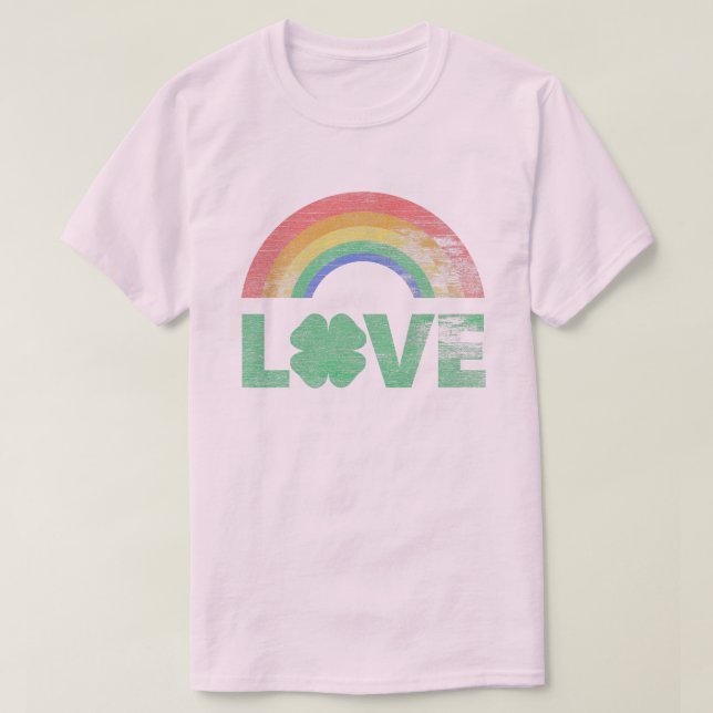 Camiseta Irlandês Love III (Frente do Design)