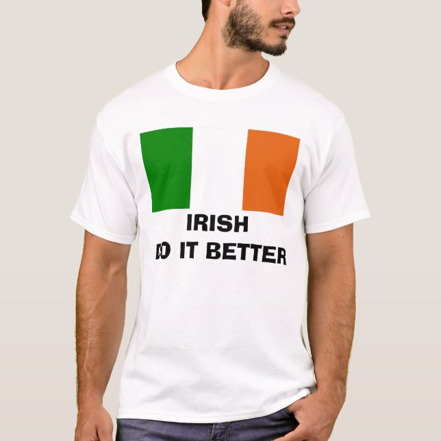 Camiseta Irlandês melhora (Frente)