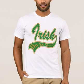 Camiseta Irlandês melhora o t-shirt
