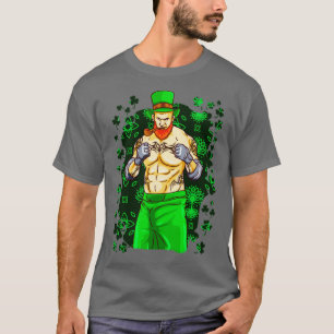 Camiseta Irlandês MMA Leprechaun Fighter Jiu Jitsu Muay Tha