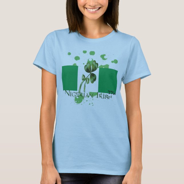 Camiseta Irlandês nigeriano (Frente)