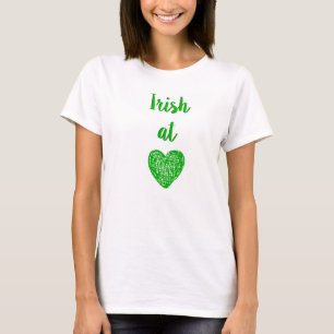 Camiseta Irlandês no Coração