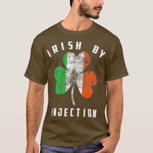 Camiseta Irlandês Por Injeção Shirt Cute Ireland Engraç