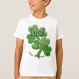 Camiseta Irlandês por um Dia Feliz Dia de São Patrício