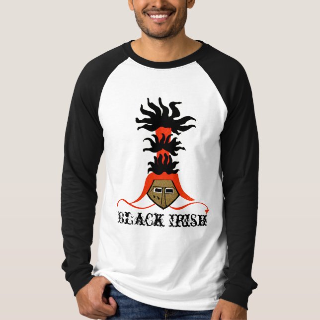 Camiseta Irlandês preto (Frente)