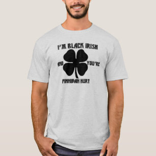 Camiseta Irlandês preto
