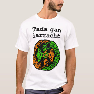 Camiseta Irlandês que diz com Knotwork