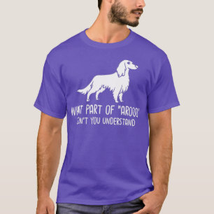 Camiseta Irlandês Red And White Setter Dog Puppies Propriet