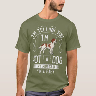 Camiseta Irlandês Red And White Setter Dog Puppies Propriet
